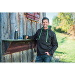 John Deere Kapuzensweatshirt mit geprägtem Logo