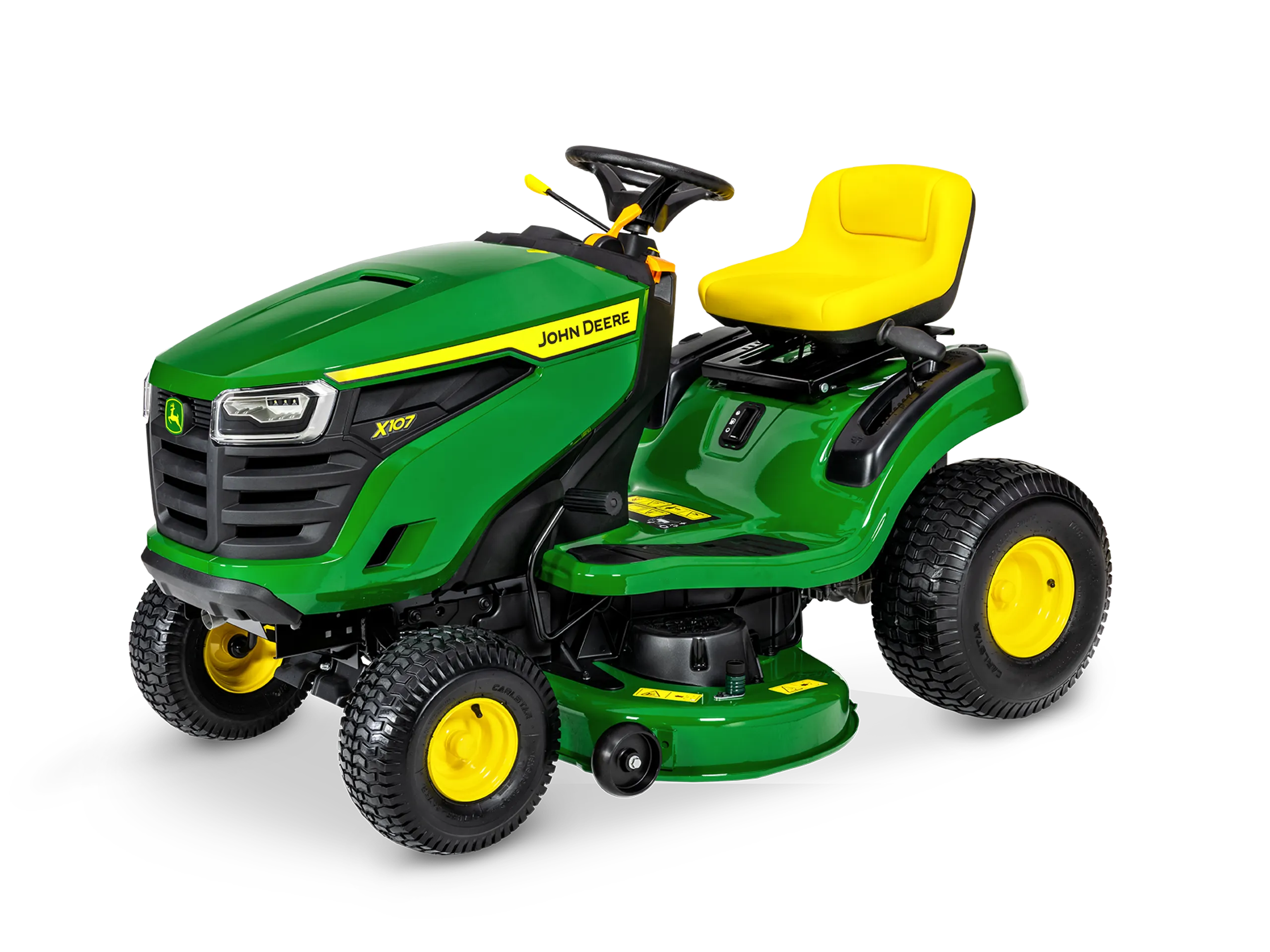 John Deere Rasentraktor X107