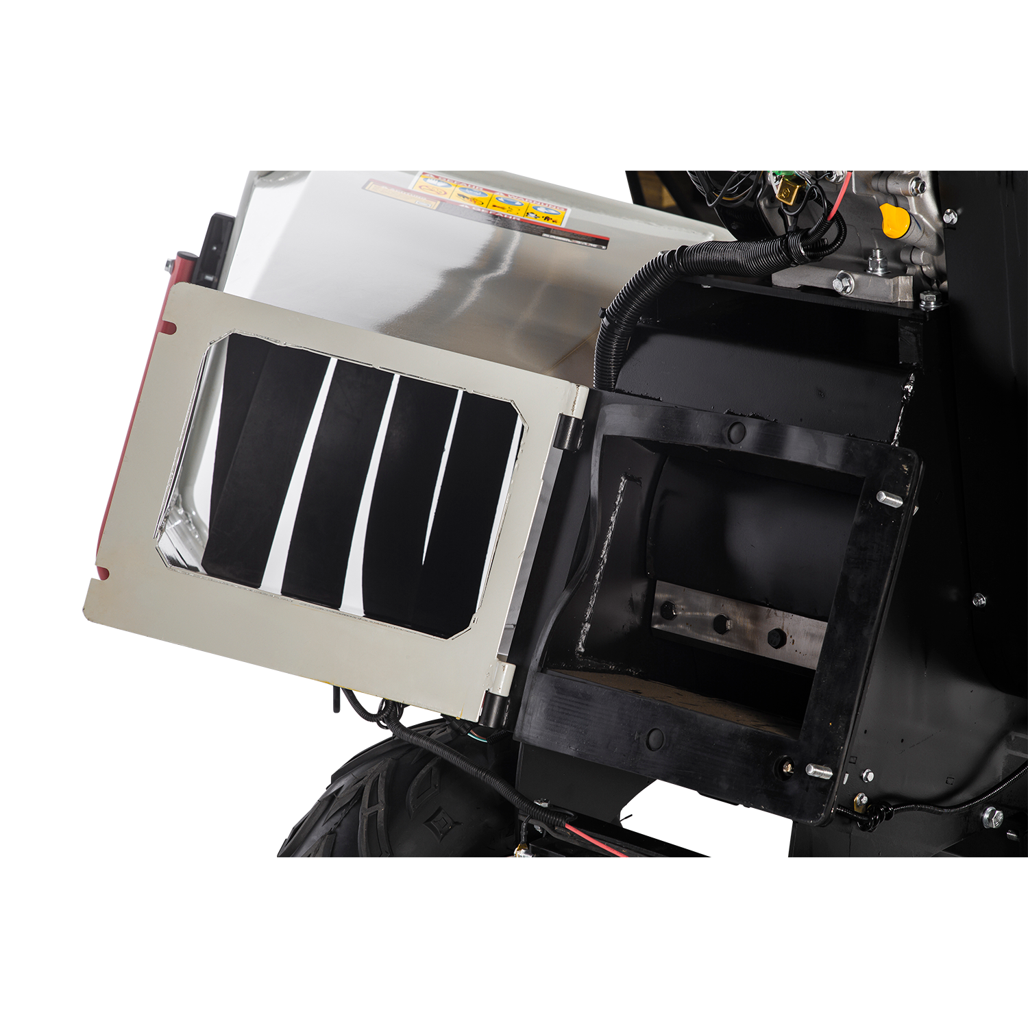 Lumag Benzin Trommelhäcksler RAMBO-HC15PRO (Pendelachse)