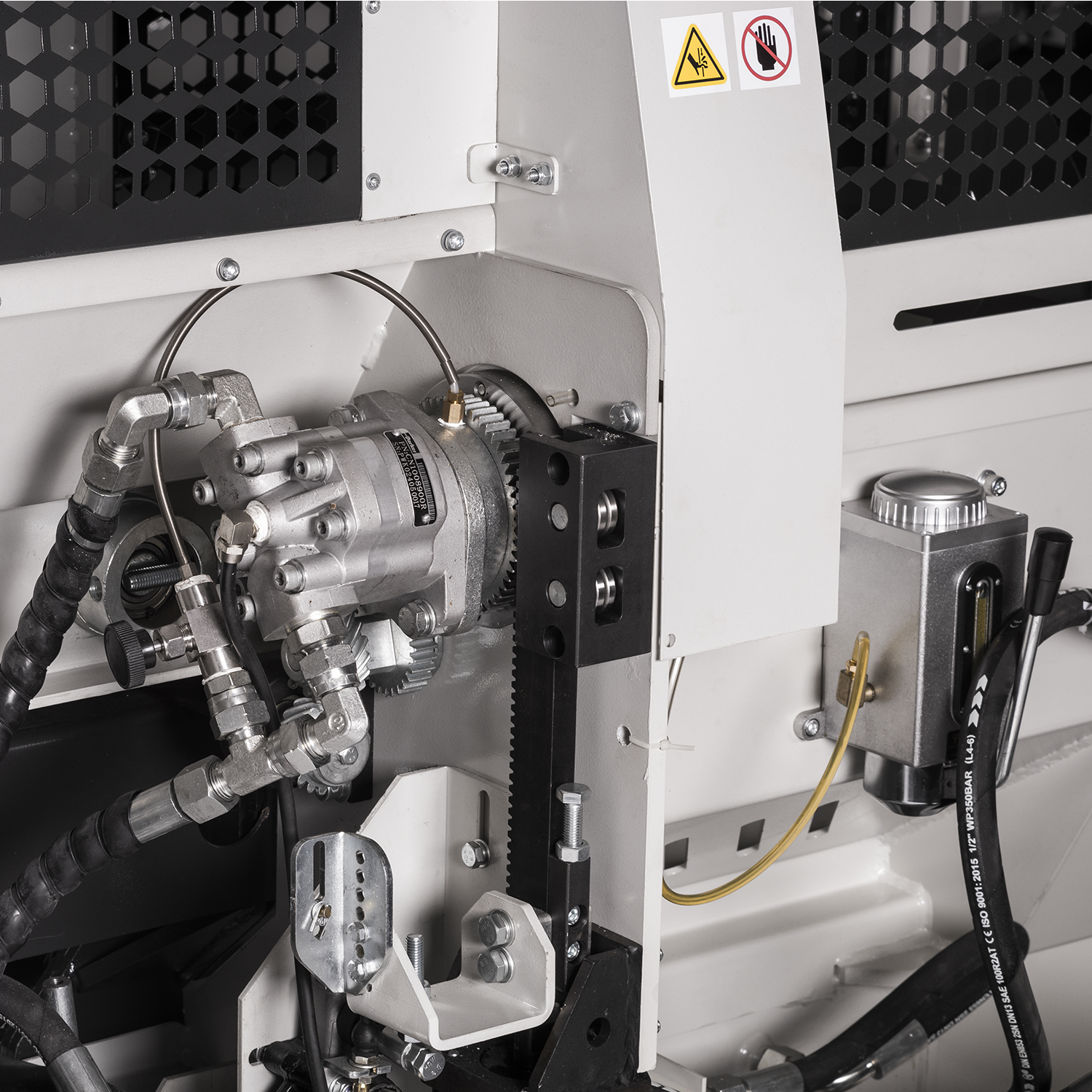 Lumag Zapfwellen-Sägespaltautomat SSA400ZH-PRO/S Hydraulisch