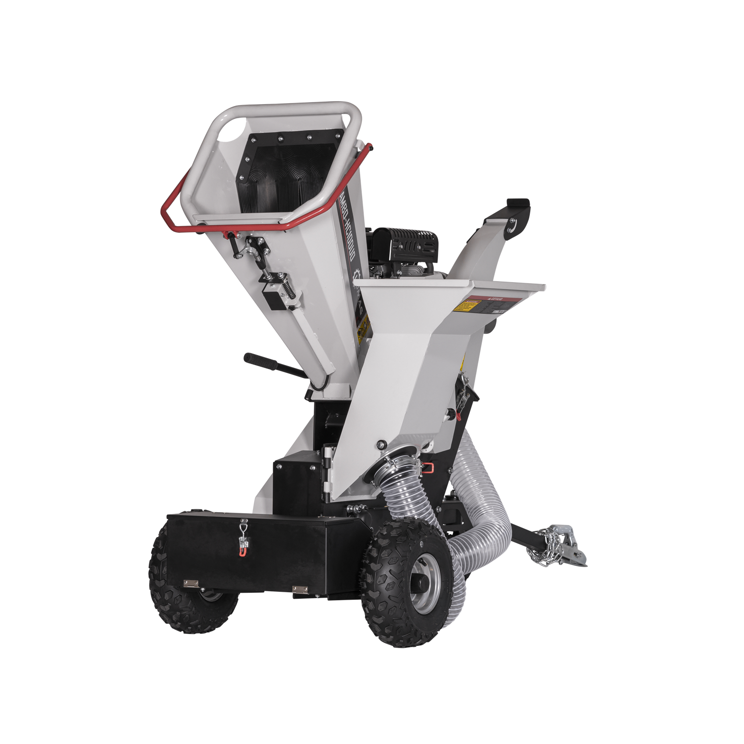 Lumag Benzin-Kombi-Häcksler RAMBO HC10 DUO mit Saugschlauch