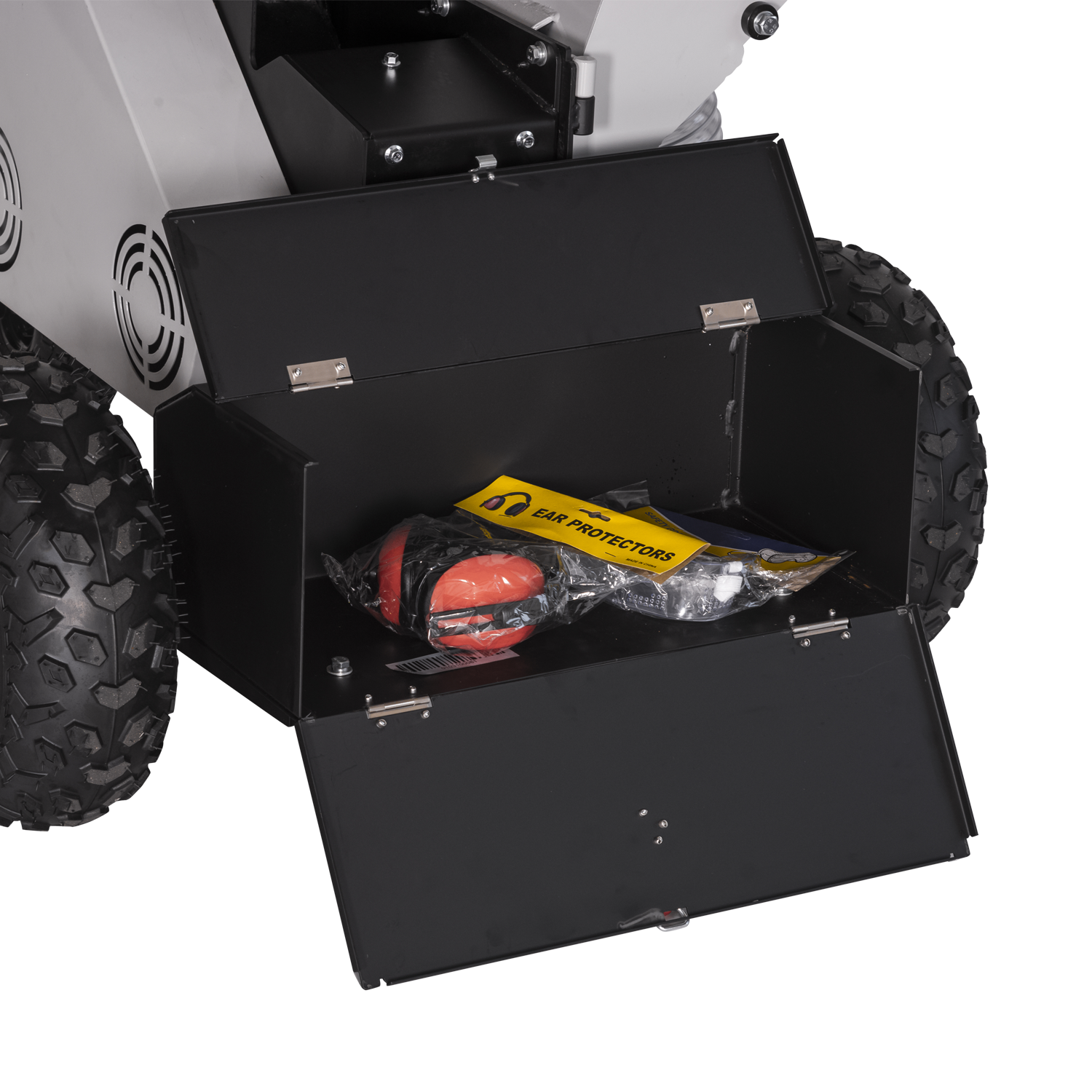 Lumag Benzin-Kombi-Häcksler RAMBO HC10 DUO mit Saugschlauch