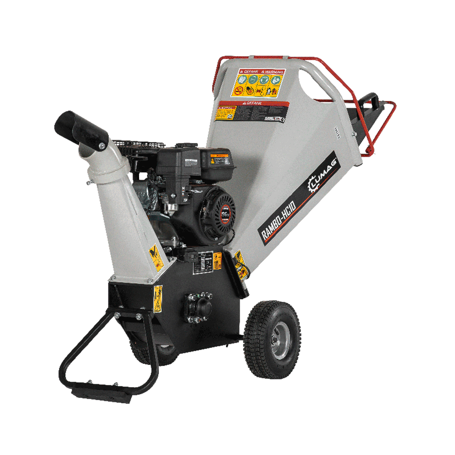 Lumag Benzin Trommelhäcksler RAMBO-HC10