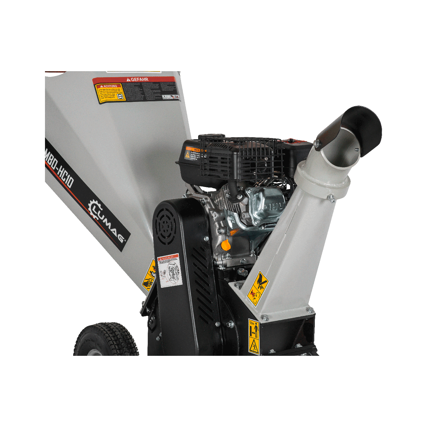 Lumag Benzin Trommelhäcksler RAMBO-HC10