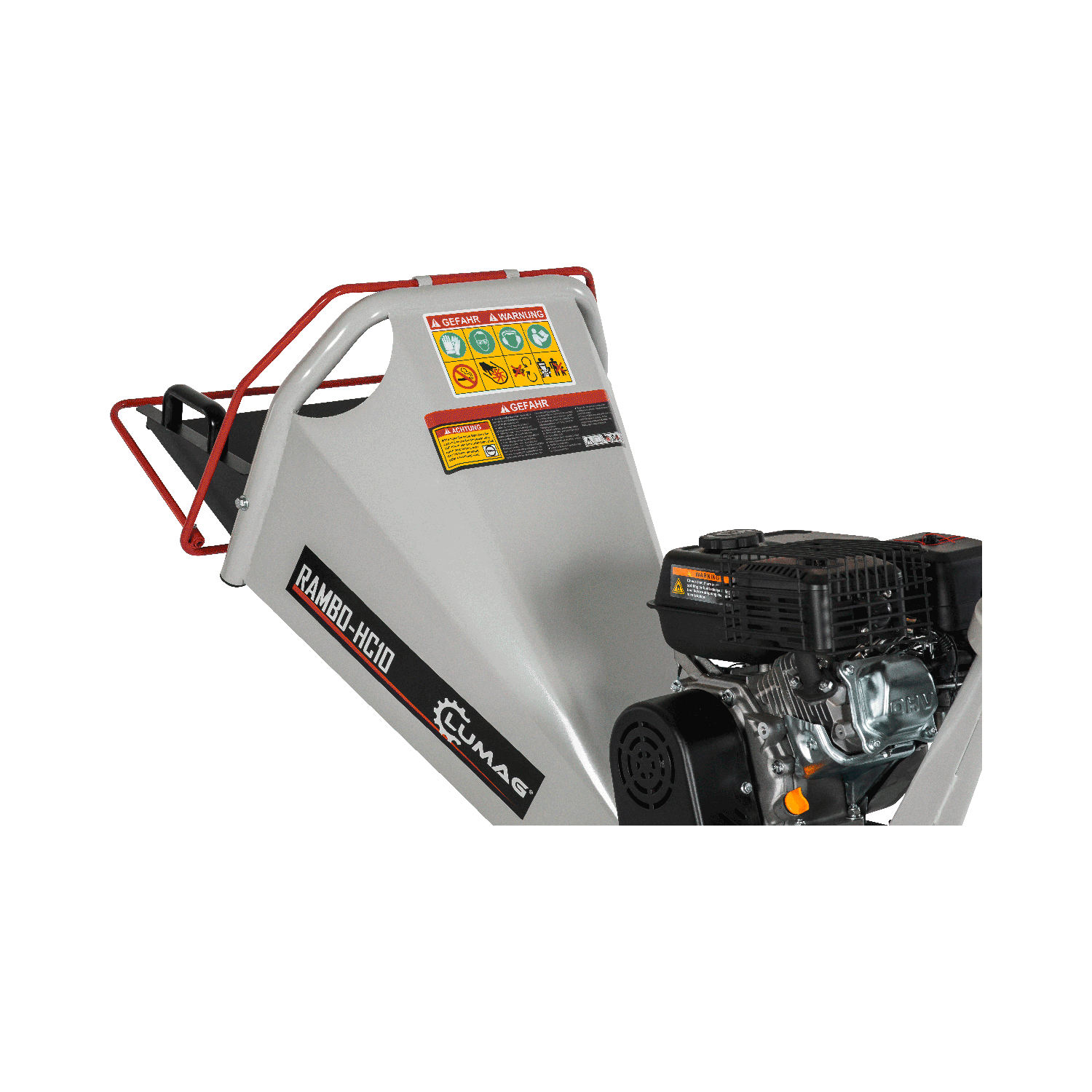 Lumag Benzin Trommelhäcksler RAMBO-HC10