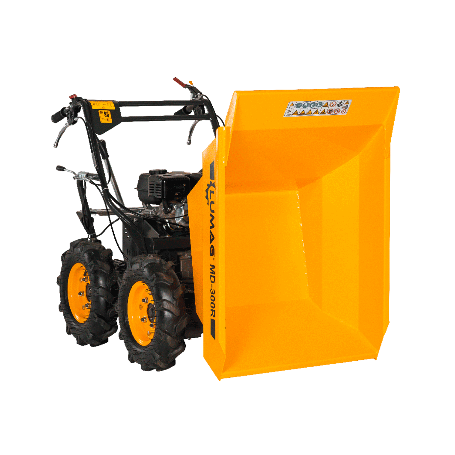 Lumag Benzin Raddumper MD300R