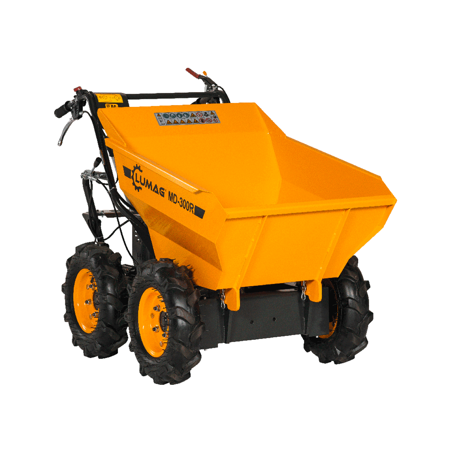 Lumag Benzin Raddumper MD300R