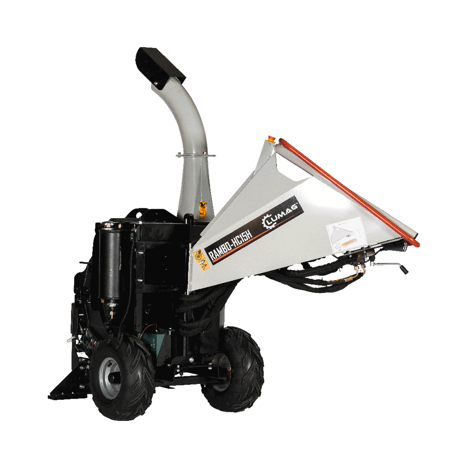 Lumag Benzin Scheibenradhäcksler RAMBO-HC15H
