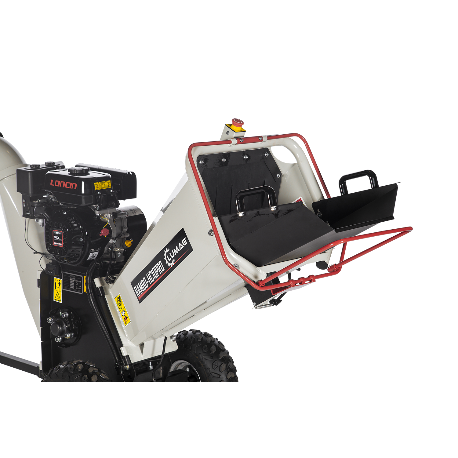 Lumag Benzin Trommelhäcksler RAMBO-HC10 PRO