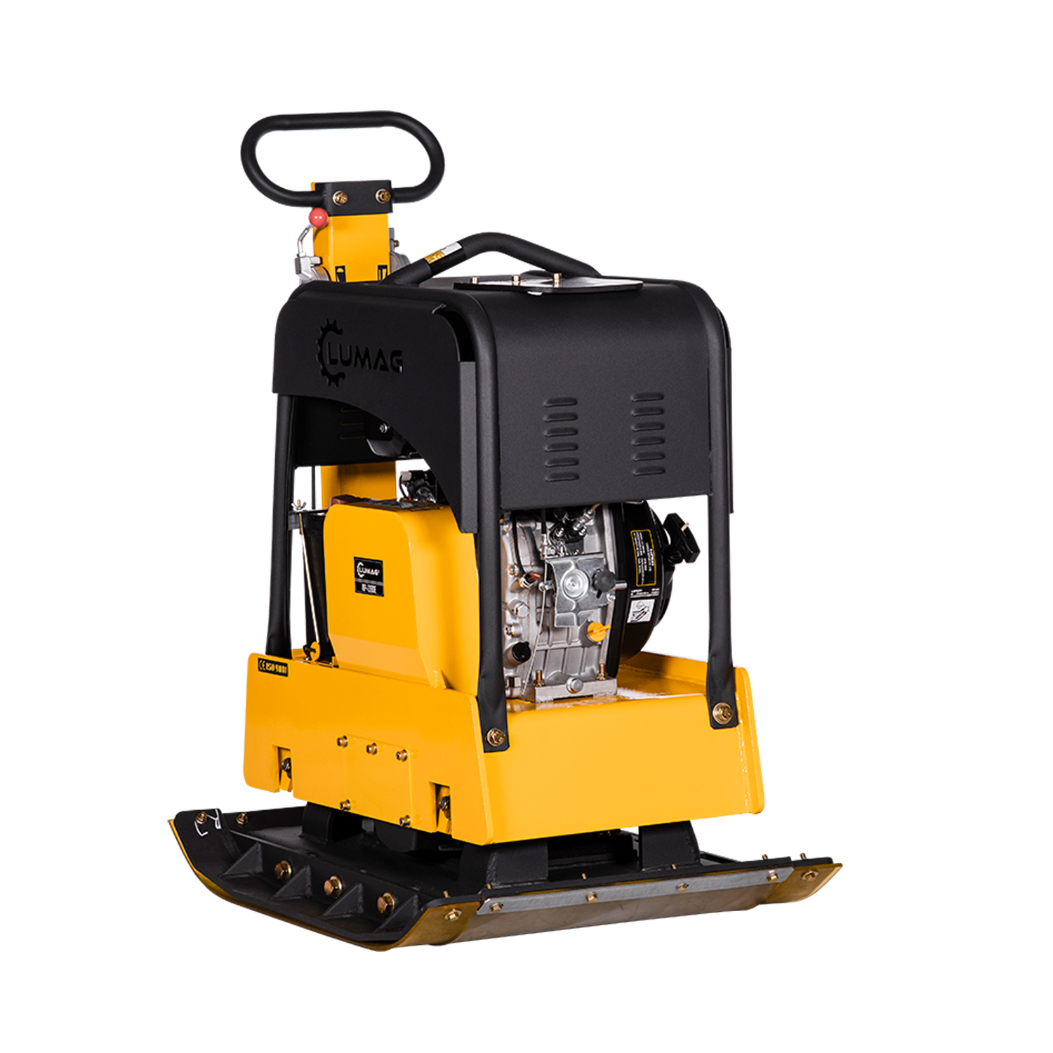 Lumag Diesel-Rüttelplatte RPI38DE Reversierbar (38 kN)