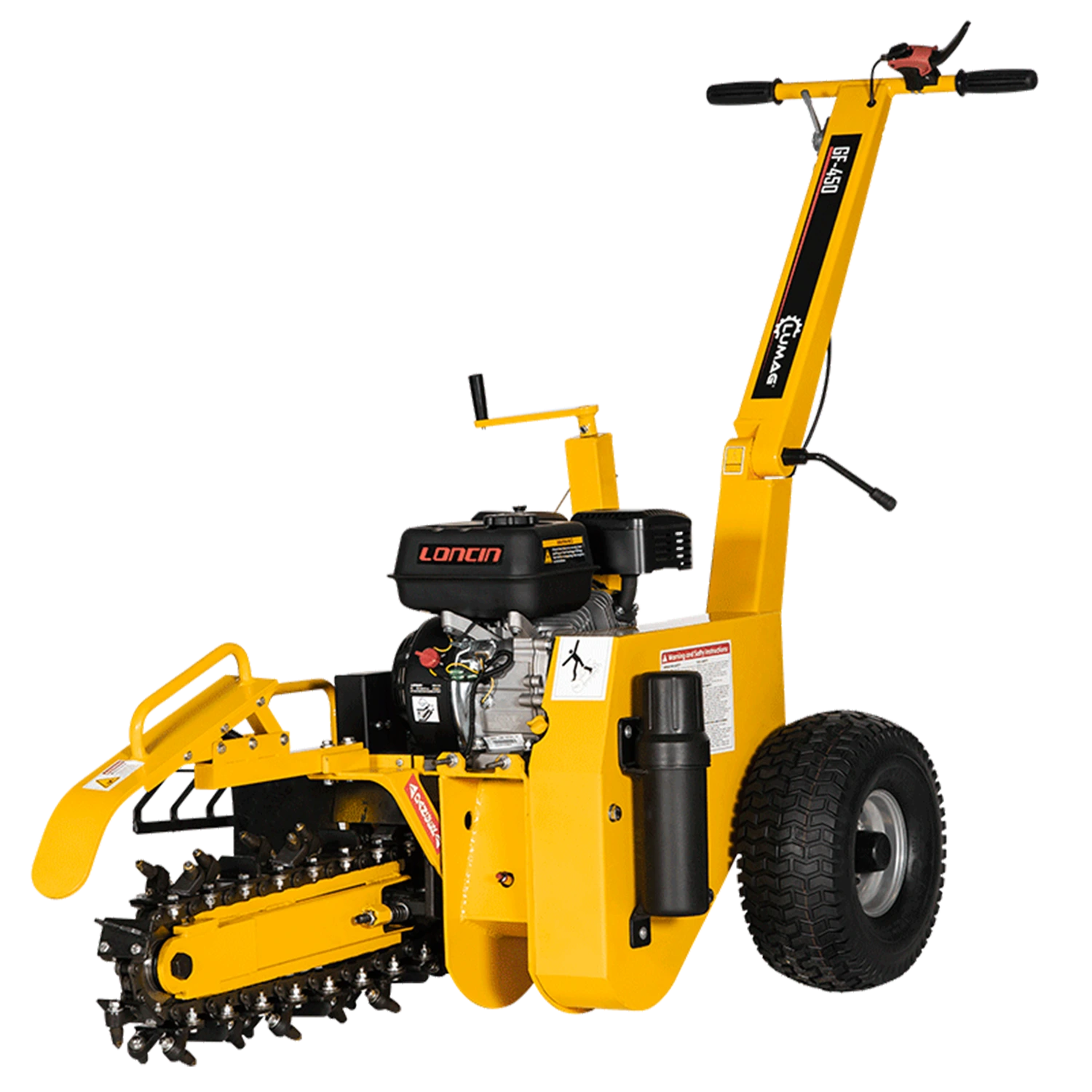 Lumag Grabenfräse/ Kabelfräse GF450