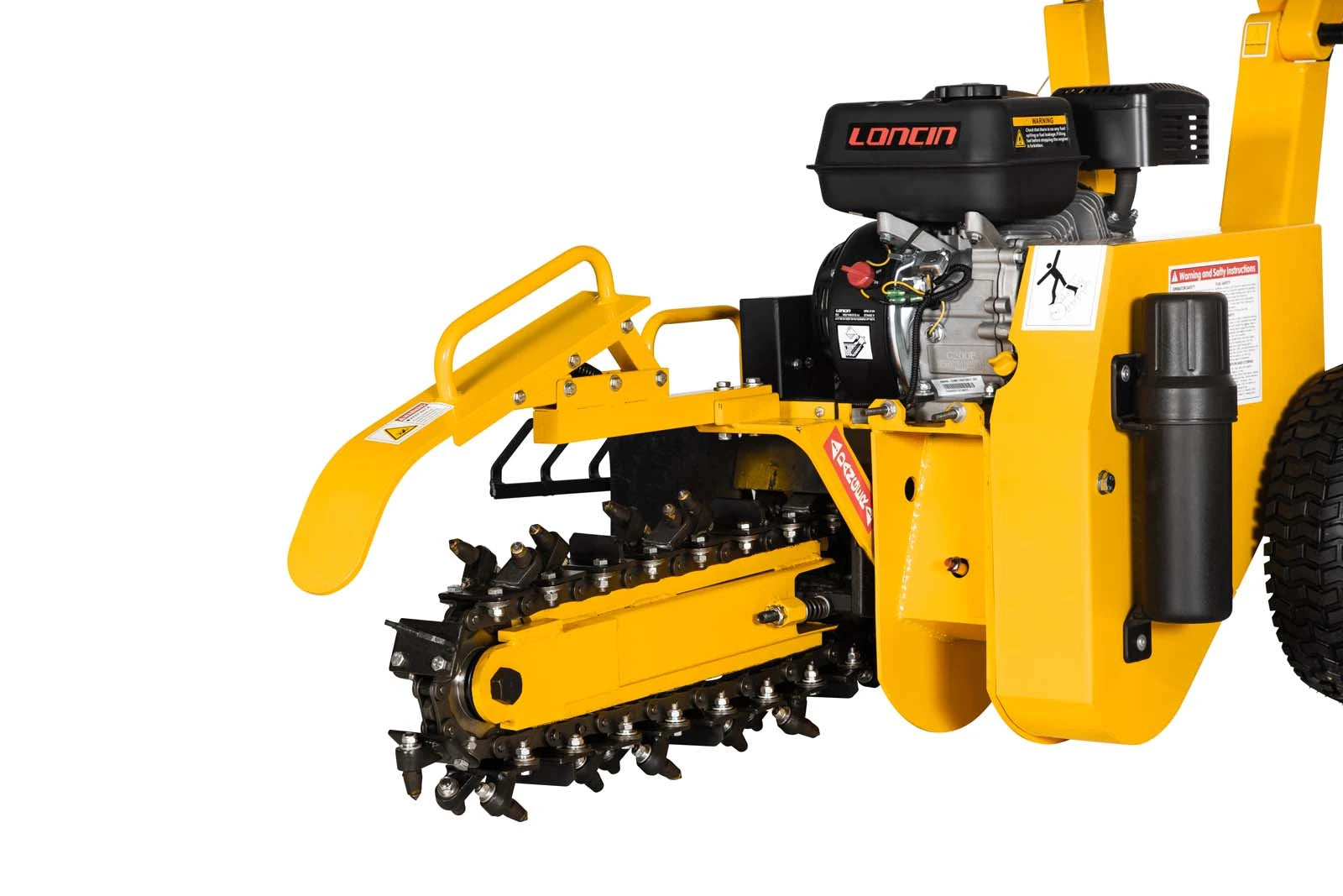 Lumag Grabenfräse/ Kabelfräse GF450