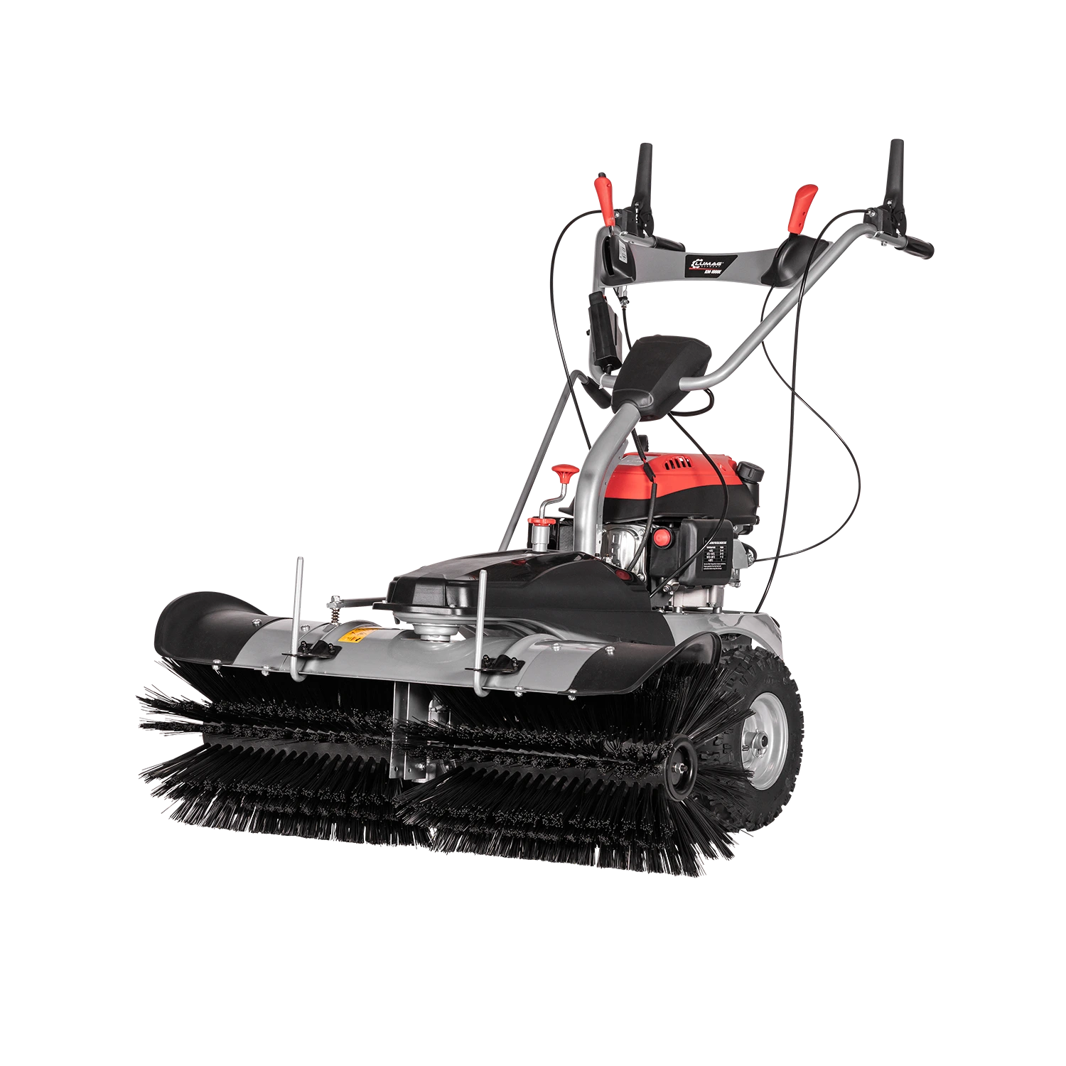 Lumag Kehrmaschine KM1000E mit E-Start (3 in 1 Set)