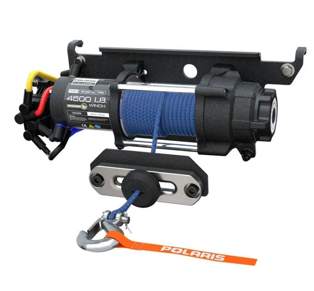 Polaris Seilwinde Pro HD 4500 lb / 2041 kg - Synthetikseil - Ranger 1000 2018- / Kinetic