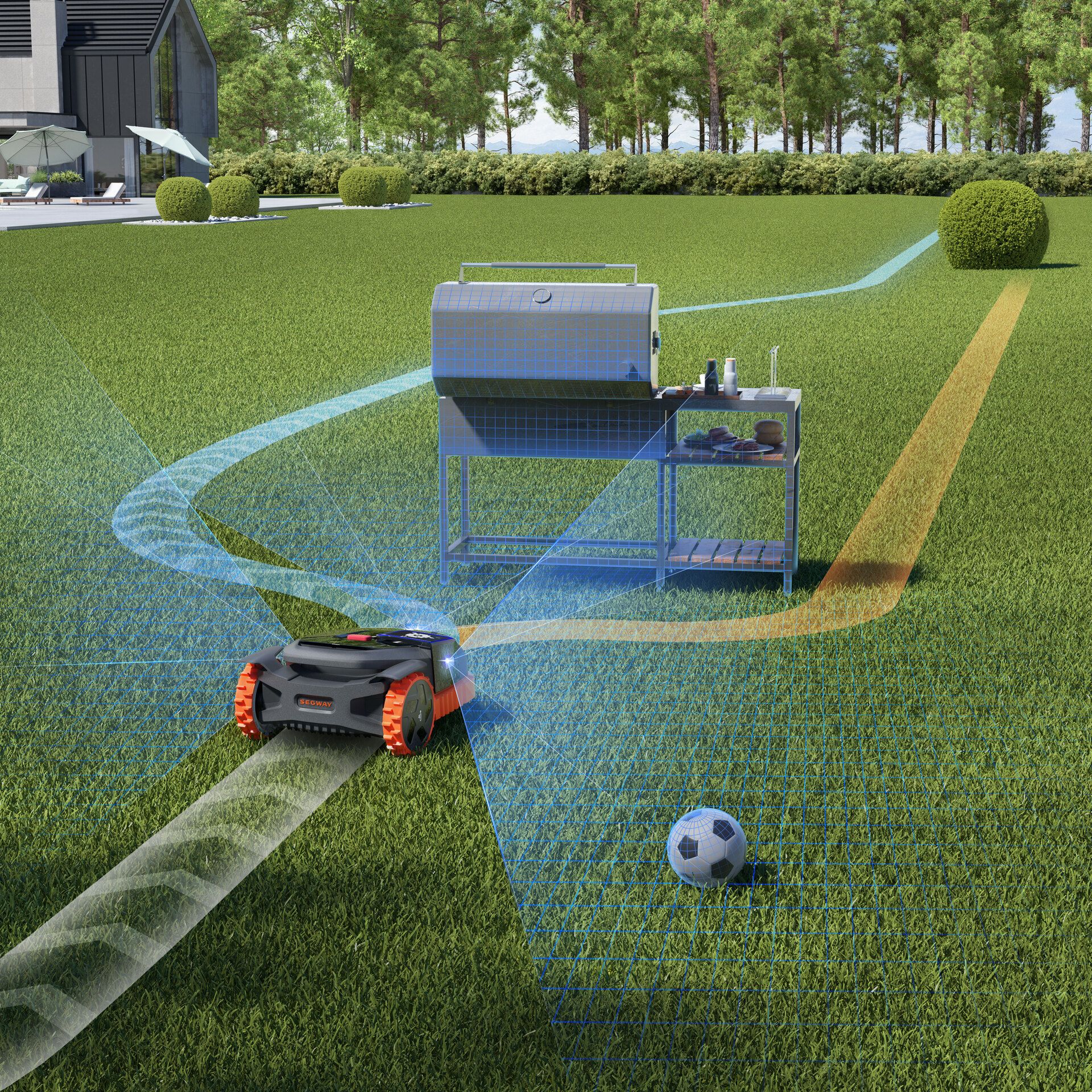 Segway Navimow X350E｜5000 m²