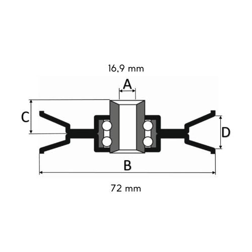 John Deere Spannrolle GY21268 Ersatzteil