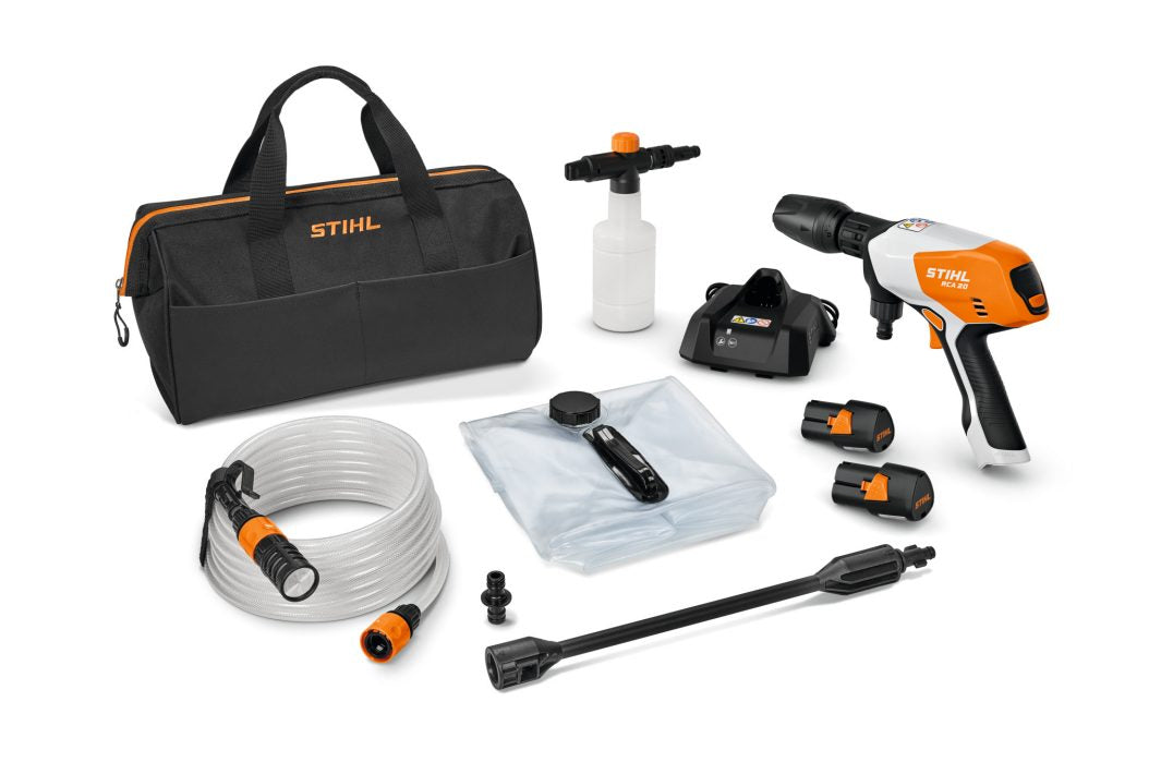 Stihl RCA 20 Akku-Druckreiniger AS-System mit 2x Akku AS 2 und Ladegerät AL 1