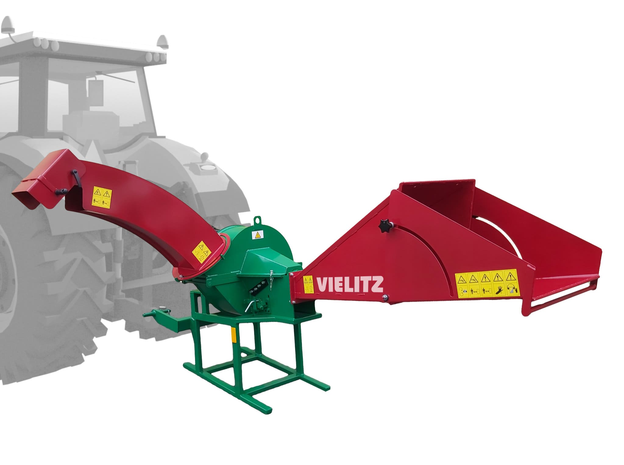 Vielitz Holzhäcksler - Langhäcksler mit Zapfwellenantrieb Untenauswurf EB - 70 - Z