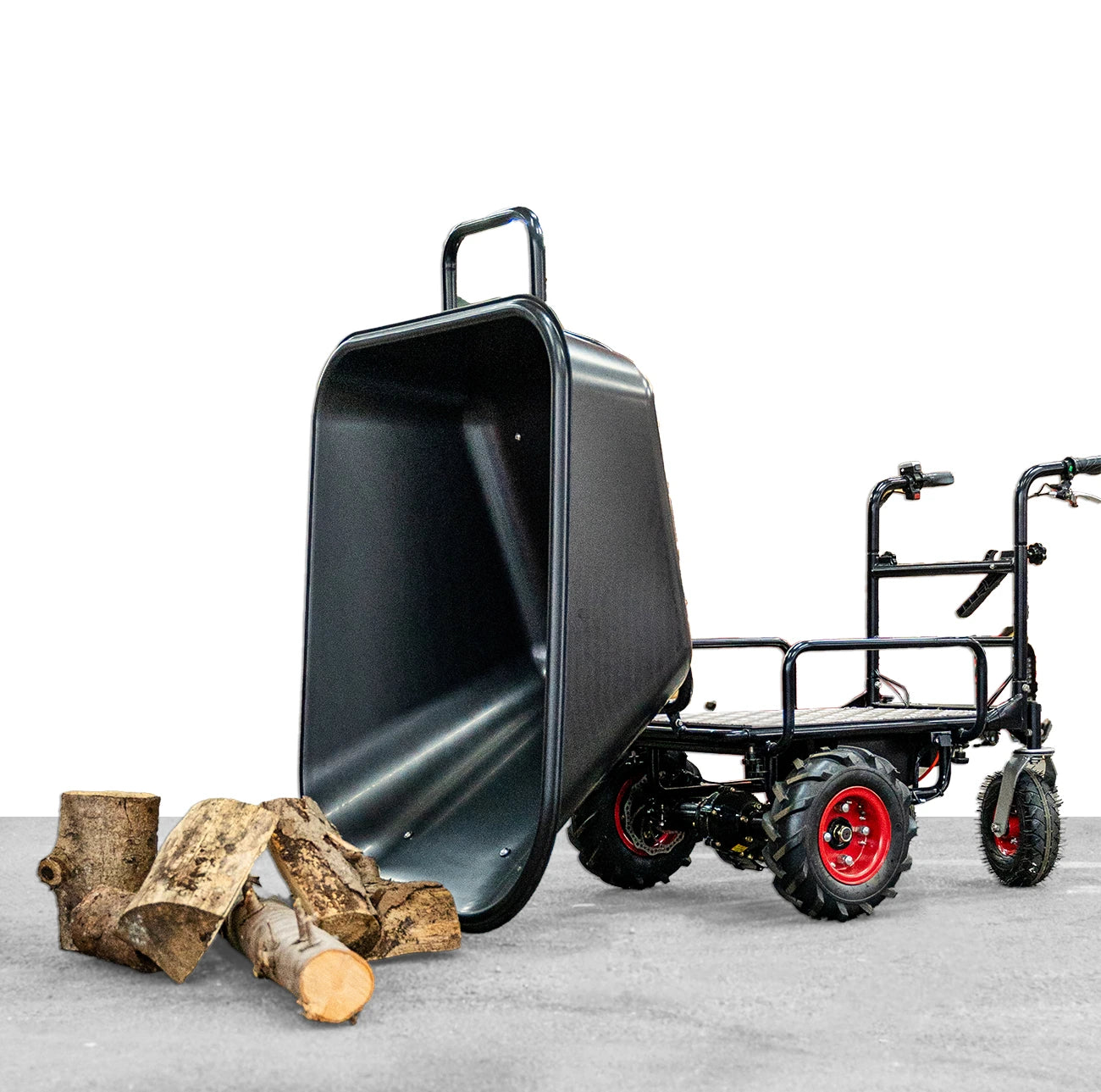 Wematik elektrische Schubkarre Regina mit Rückwärtsgang