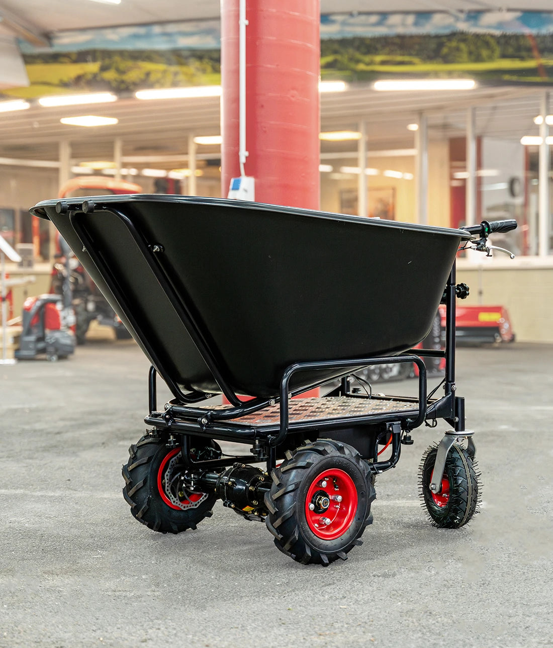 Wematik elektrische Schubkarre Regina mit Rückwärtsgang