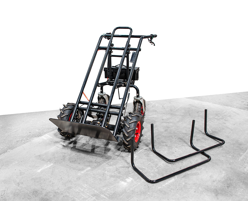 Wematik elektrische Schubkarre Sackkarre Brandon mit Rückwärtsgang, Motorschubkarre, Transportkarre