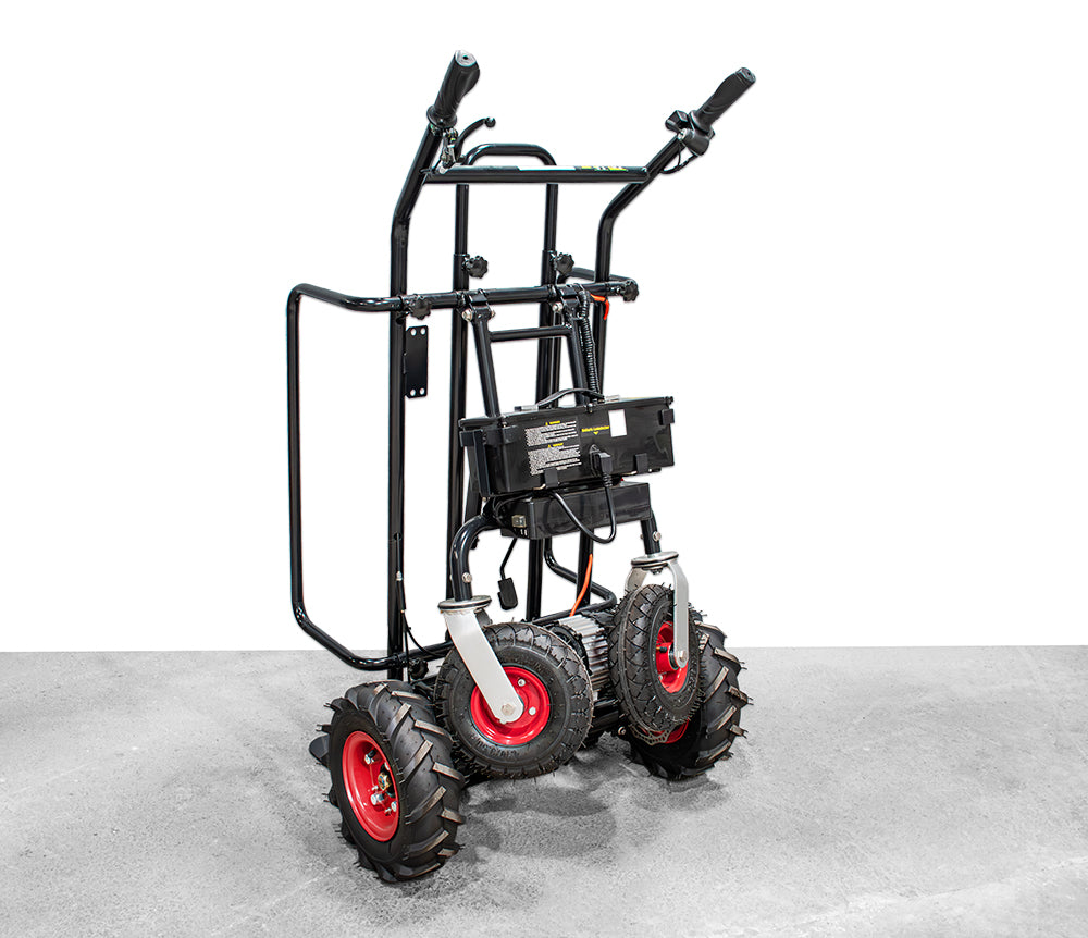 Wematik elektrische Schubkarre Sackkarre Brandon mit Rückwärtsgang, Motorschubkarre, Transportkarre
