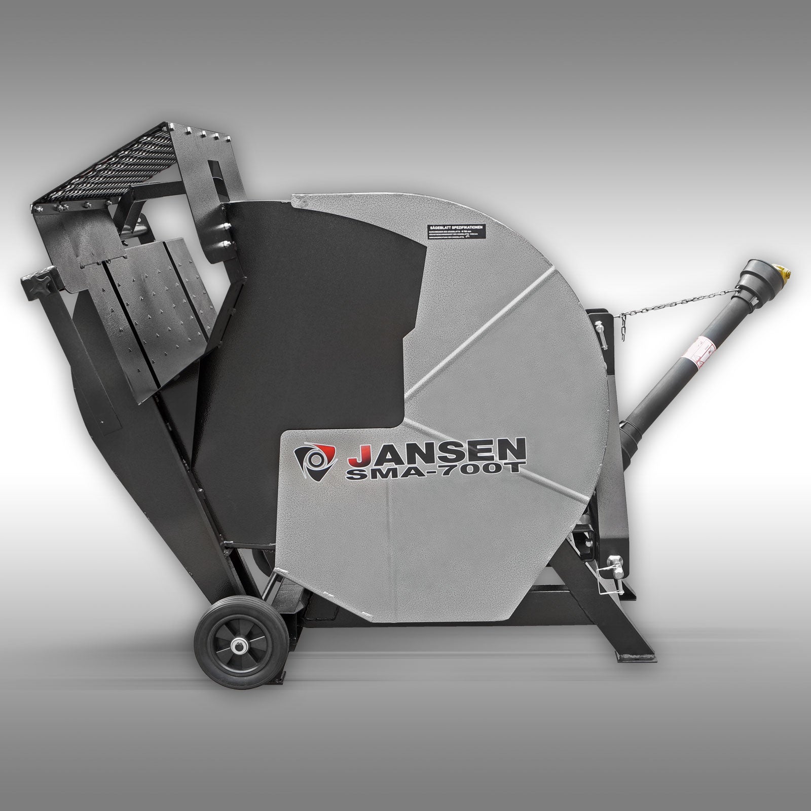 Brennholzsäge / Wippsäge Jansen SMA-700T, 700 mm Blatt, Zapfwelle