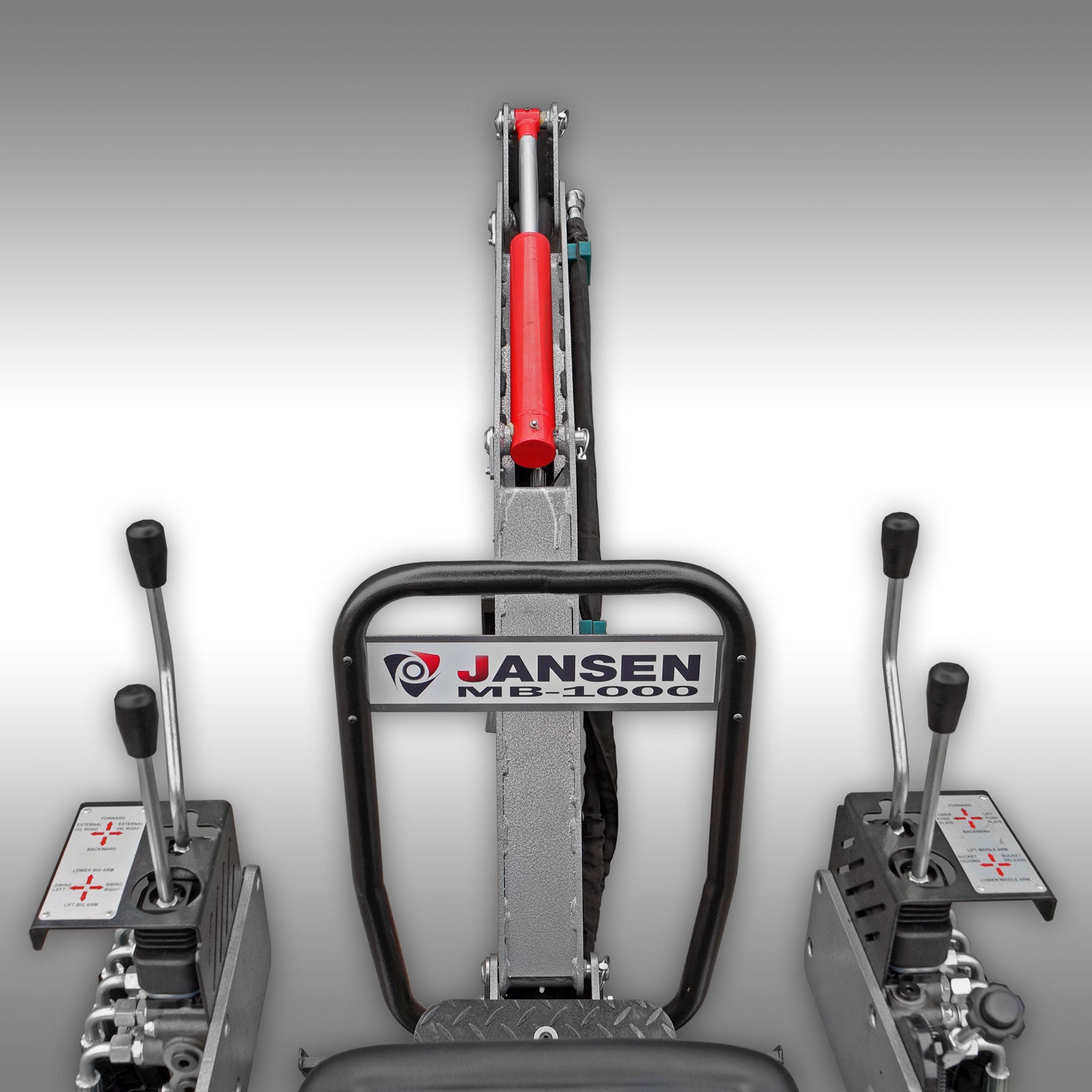 Jansen Minibagger MB-1000, Microbagger, Benzin