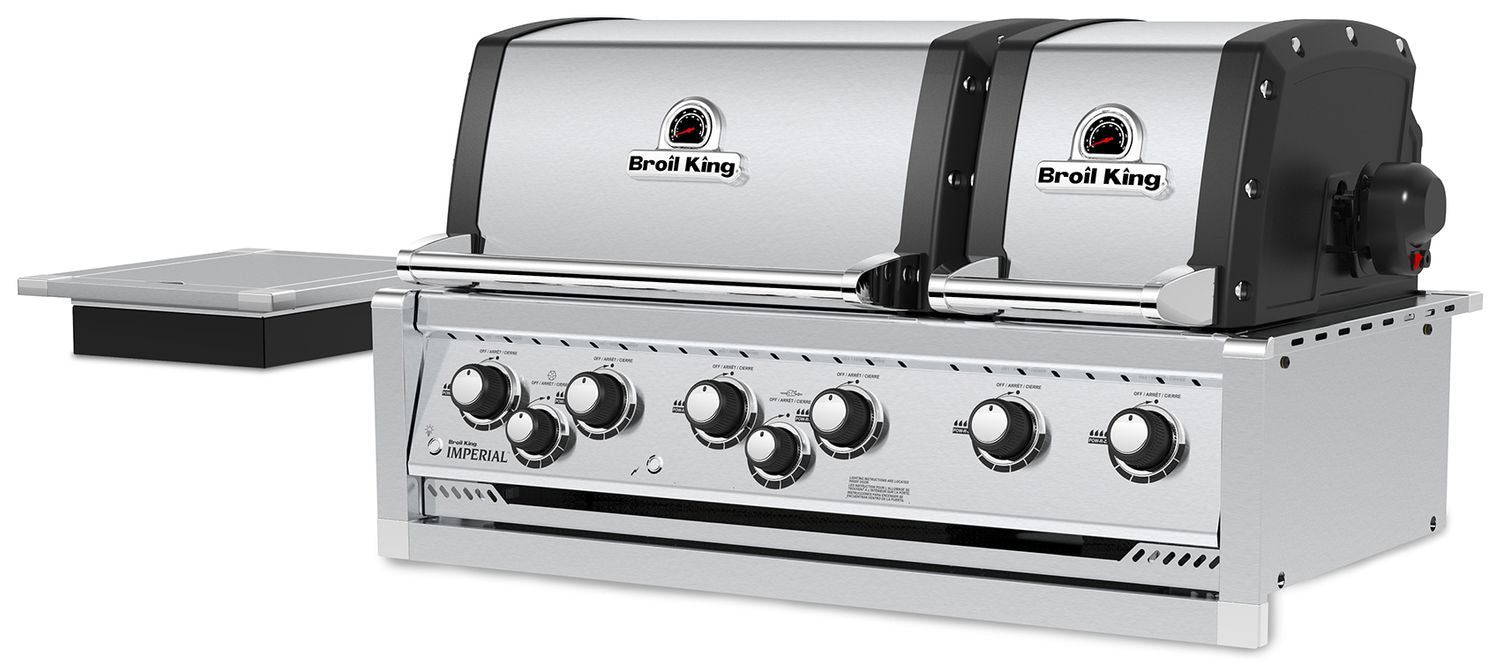 Broil King Imperial 690XL PRO Built-In Gasgrill mit Drehspieß + Seitenbrenner