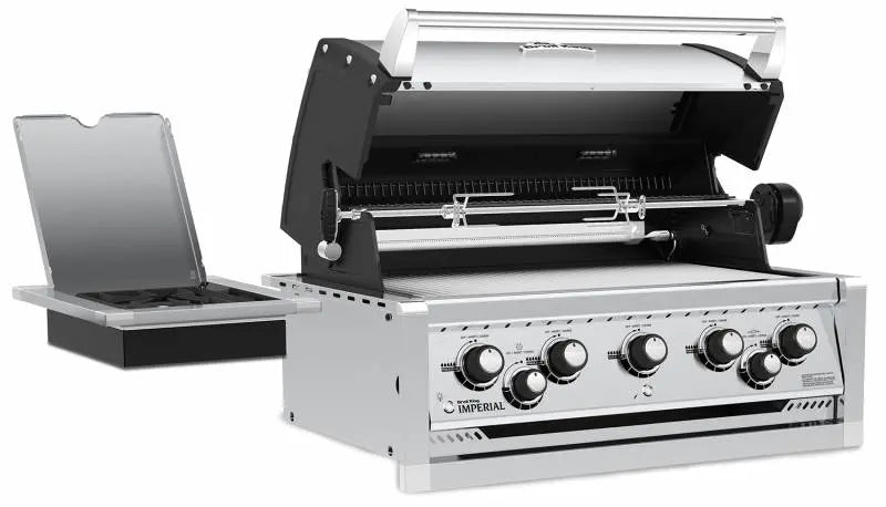 Broil King Imperial 590 PRO Built-In Gasgrill mit Drehspieß + Seitenbrenner