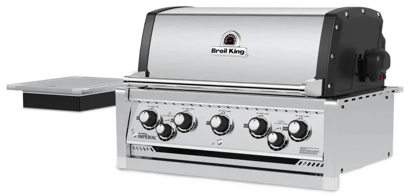 Broil King Imperial 590 PRO Built-In Gasgrill mit Drehspieß + Seitenbrenner